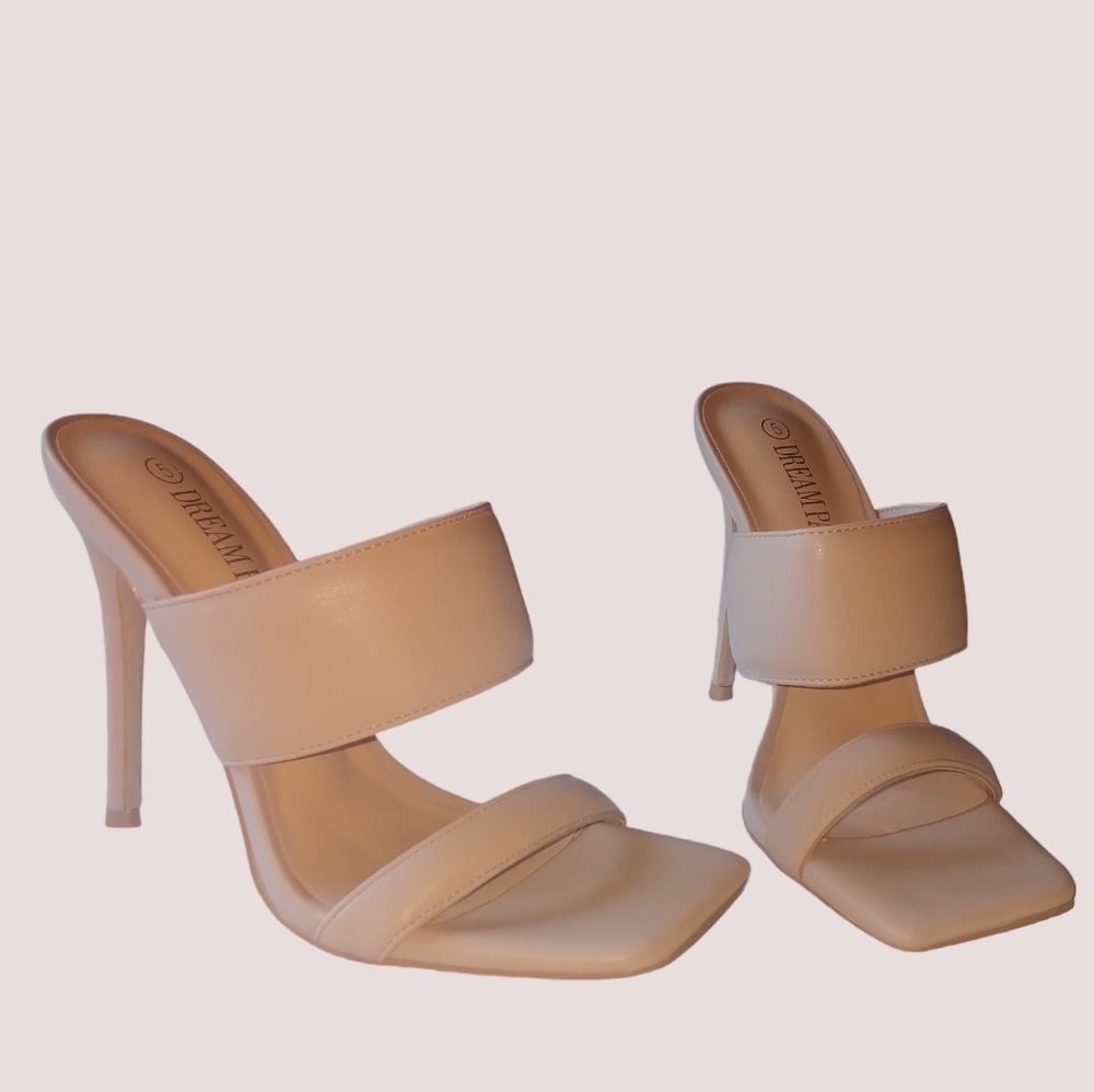 Dream Pairs Women Square Toe Sandals